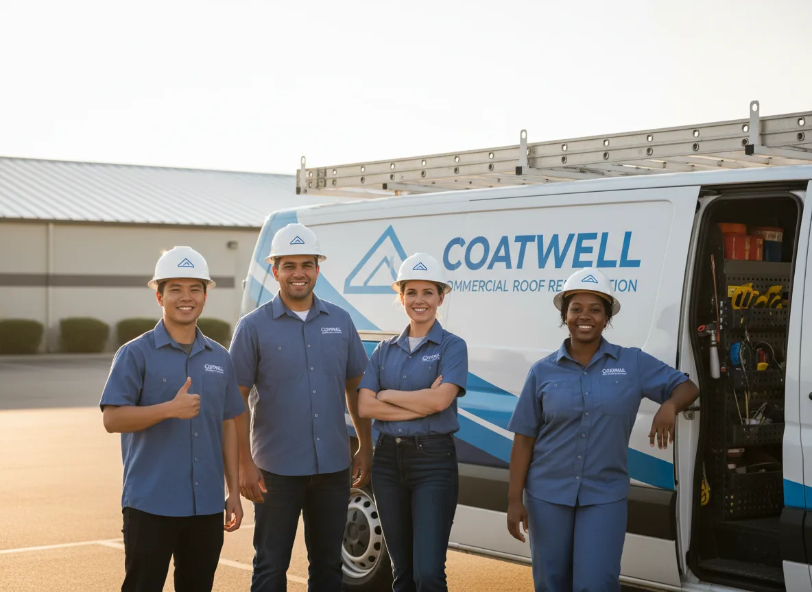 Commercial roof coating company in Jasper, NY
